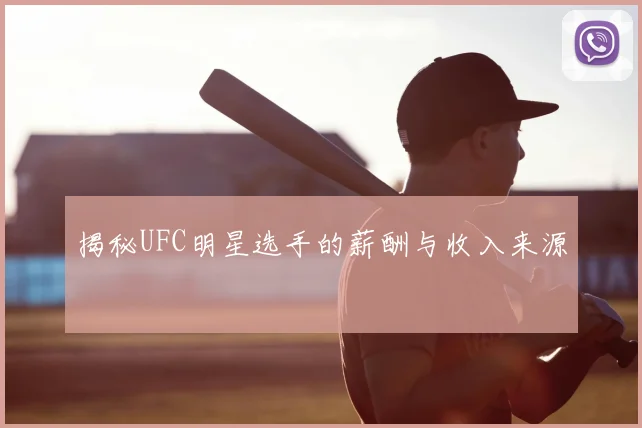 揭秘UFC明星选手的薪酬与收入来源